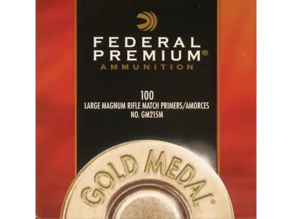 Federal Premium Gold Medal Large Rifle Magnum Match Primers